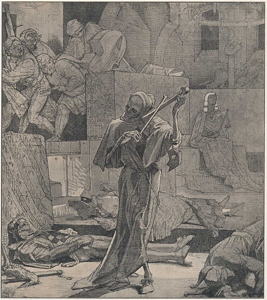 Der Tod als Würger (Auf das erste Auftreten der der Cholera in Paris 1831), Barrow Wight