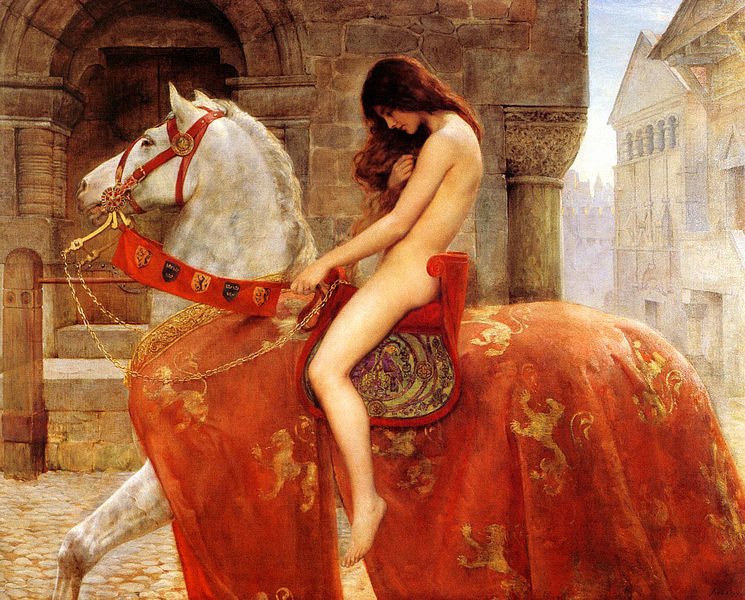  John Collier Lady Godiva 1898, Lady Godiva