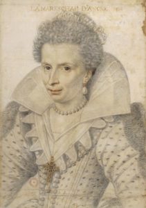 Artist	 Attributed to Daniel Dumonstier  (1574–1646) Blue pencil.svg wikidata:Q3013994 Description	 Français : Leonora Galigaï, maréchale d'Ancre. Date	circa 1614