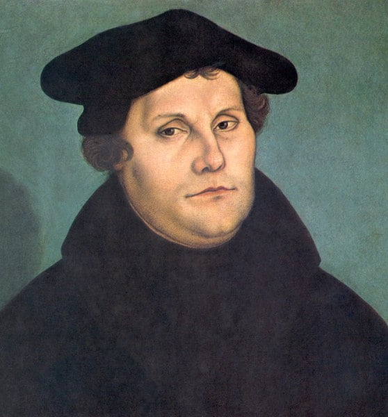 Lucas Cranach the Elder  (1472–1553) 
Martin Luther (detail), Martin Luther