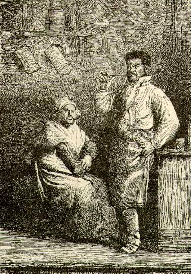 Os Thénardiers Author Gustave Brion (1824–1877), The Jondrettes