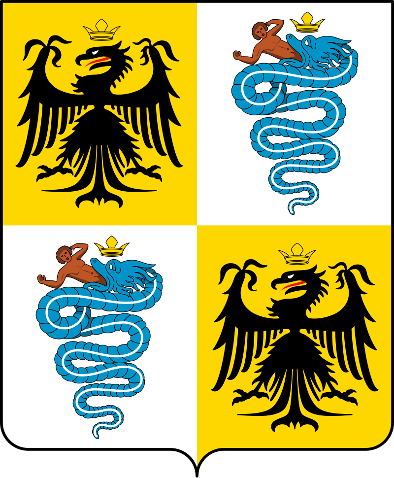 Heraldic arms of the House of Sforza
