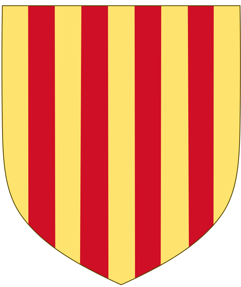 Royal arms of Aragon representing Alfonso V's dynasty