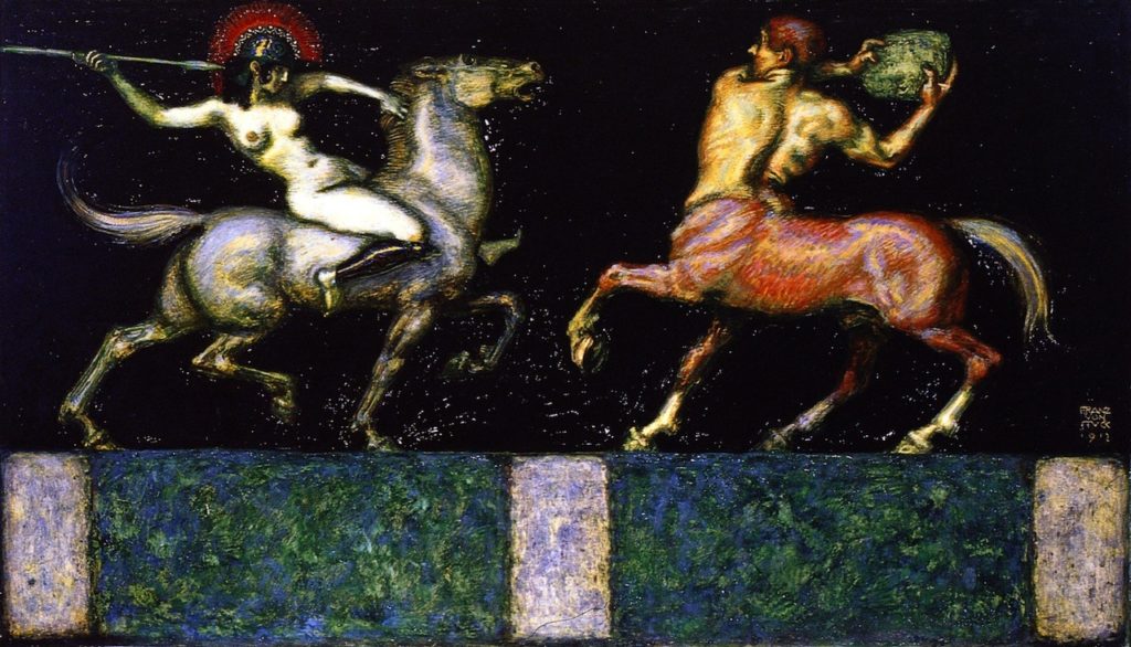 amazon and centaur 1912