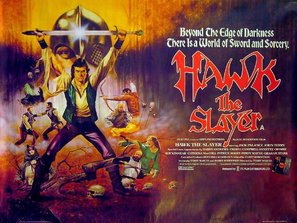 This is a poster for Hawk the Slayer. The poster art copyright is believed to belong to the distributor of the film, the publisher of the film or the graphic artist. Hawk the Slayer