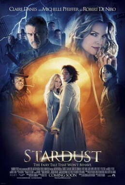 This is a poster for Stardust. The poster art copyright is believed to belong to the distributor of the film, Paramount Pictures, the publisher of the film or the graphic artist. Stardust