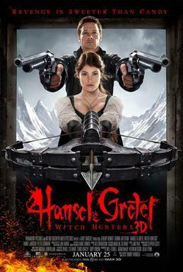 Theatrical release poster, Hansel & Gretel, Witch Hunters