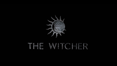 This is a logo, title-card, or title-screen owned by Netflix for The Witcher (TV series).