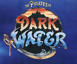This is a logo for The Pirates of Dark Water.