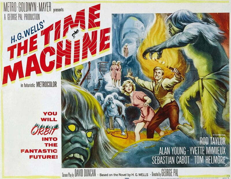 Poster for the film en:The Time Machine (1960 film), The Time Machine