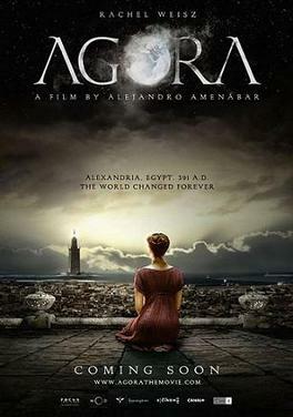 Theatrical poster for Agora, Copyright © 2009 by Focus Features. All Rights Reserved. Agora