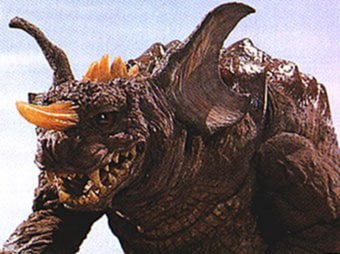 The kaiju known as Baragon that appears in a few films of the Godzilla franchise.
