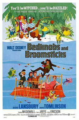 Theatrical release poster, Bedknobs and Broomsticks
