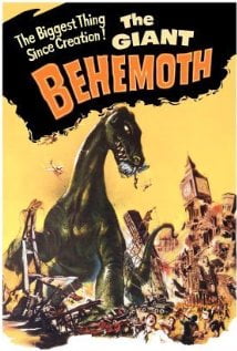 This is a poster for Behemoth, the Sea Monster. The poster art copyright is believed to belong to Allied Artists Pictures Corporation.
