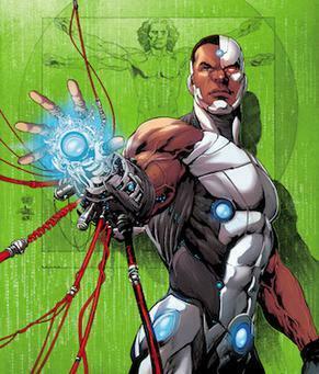 Cyborg on the cover of Cyborg #1 (September 2015)
Art by Ivan Reis, Cyborg