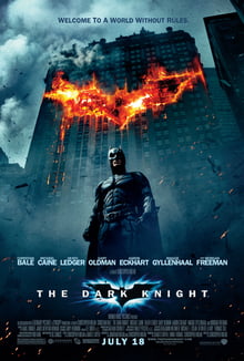 Theatrical release poster, The Dark Knight