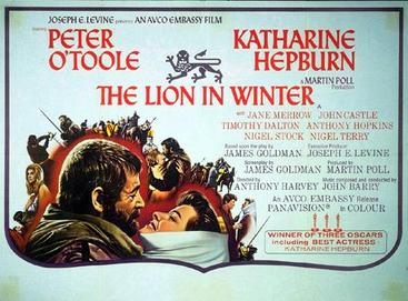 The poster art copyright is believed to belong to the distributor of the film, Avco Embassy Pictures, the publisher of the film or the graphic artist. The Lion in Winter