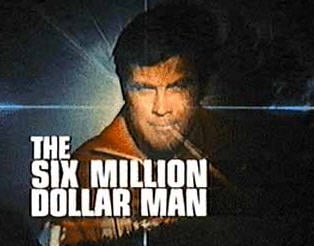 Title screen from The Six Million Dollar Man (TV series from the United States)