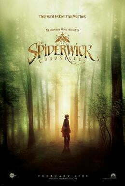 This is a poster for The Spiderwick Chronicles. The poster art copyright is believed to belong to the distributor of the film, Paramount Pictures, the publisher of the film or the graphic artist.