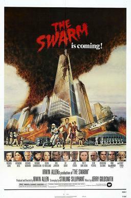 This is a poster for The Swarm. The poster art copyright is believed to belong to the distributor of the film, Warner Bros., the publisher of the film or the graphic artist.