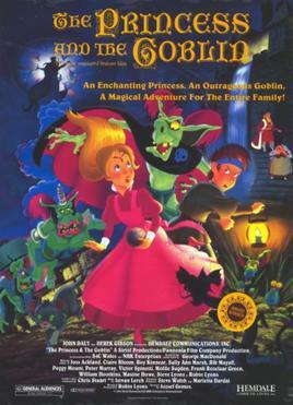  This is a poster for The Princess and the Goblin. The poster art copyright is believed to belong to Hemdale Picture Corporation, Inc.. 
