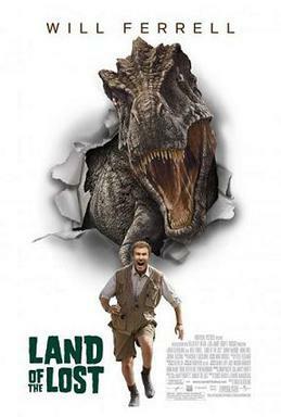 Theatrical release poster for Land of the Lost, Copyright © 2009 by Universal Pictures. All Rights Reserved. 