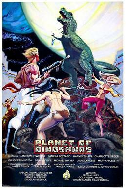 Theatrical release poster, Planet of Dinosaurs