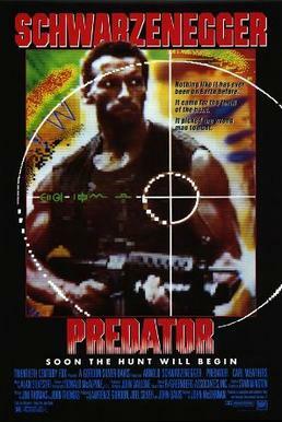 This is a poster for Predator. The poster art copyright is believed to belong to the distributor of the film, 20th Century Fox, the publisher of the film or the graphic artist. Further details: Film poster for the 1987 film Predator.