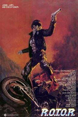 Theatrical poster for R.O.T.O.R., Copyright © 1989 by Imperial Entertainment. All Rights Reserved.