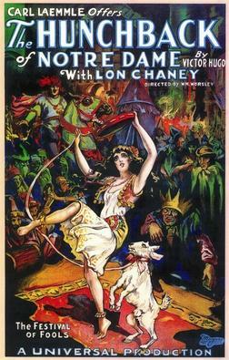 The Hunchback of Notre Dame theatrical poster 1923