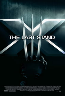 This is a poster for the film X-Men: The Last Stand. The poster art copyright is believed to belong to the distributor of the film, 20th Century Fox, the publisher of the film or the graphic artist. 