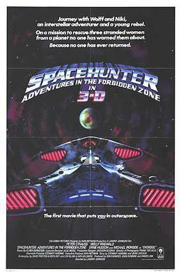 Original film poster, Spacehunter