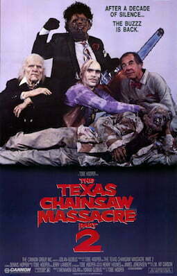 Theatrical release poster, The Texas Chainsaw Massacre 2