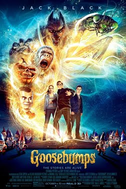 Poster for the 2015 film Goosebumps