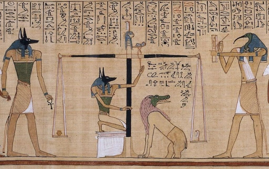 Papyrus of Hunefer‎