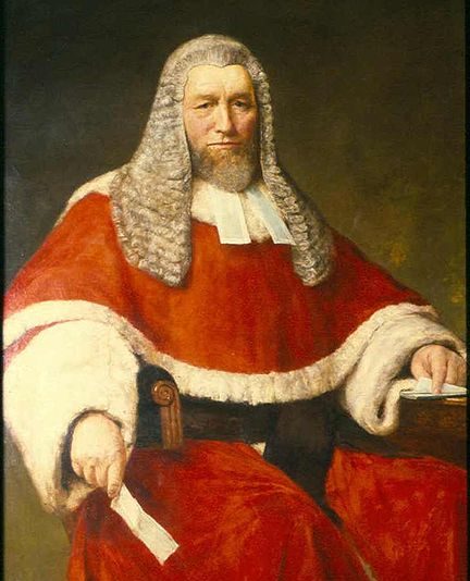 Sir William Charles Windeyer (1834-1897) Date c 1888-1897 Cleric,  Judge
