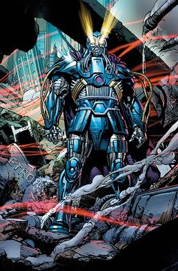 Anti Monitor, Interior artwork from Forever Evil vol. 1, 7 (May 2014 DC Comics) Art by David Finch, Anti-Monitor