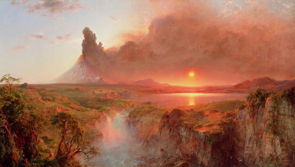 Cotopaxi Frederic Edwin Church1862, Muspellheim