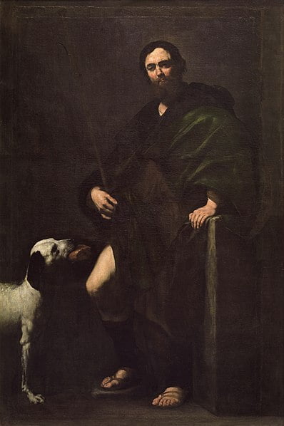 José de Ribera (15911652) Title: Hl. Rochus Date 1631