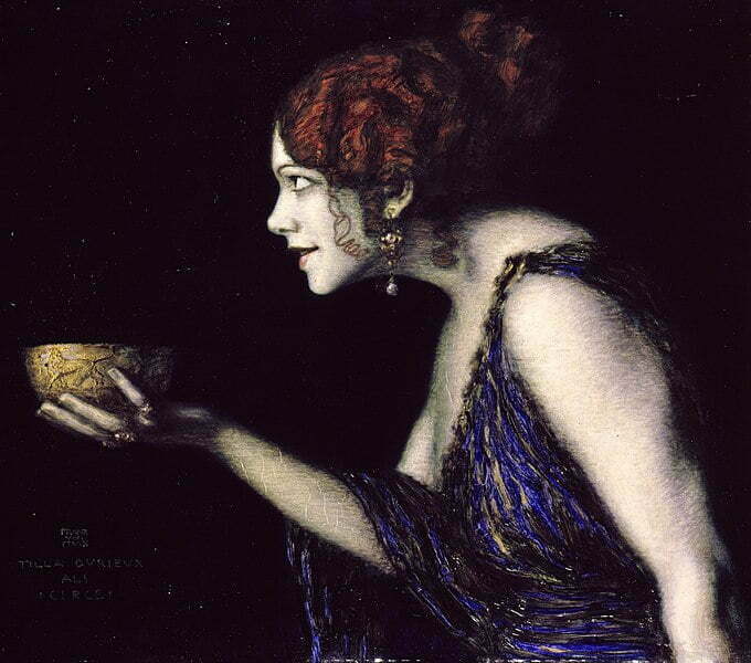 Franz Stuck: Tilla Durieux as Circe, Witch Tradition, Classical