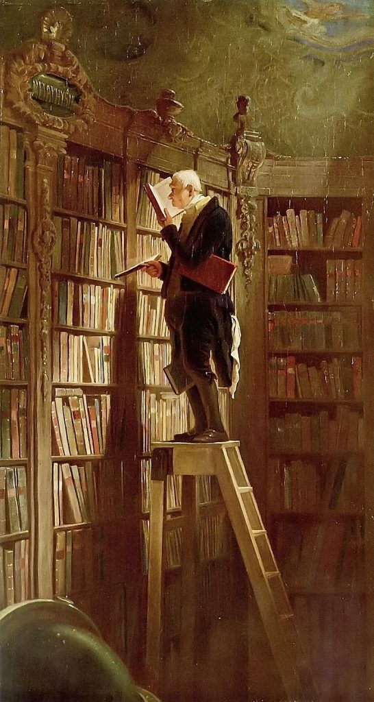 Carl Spitzweg The Bookworm, Domain, Knowledge
