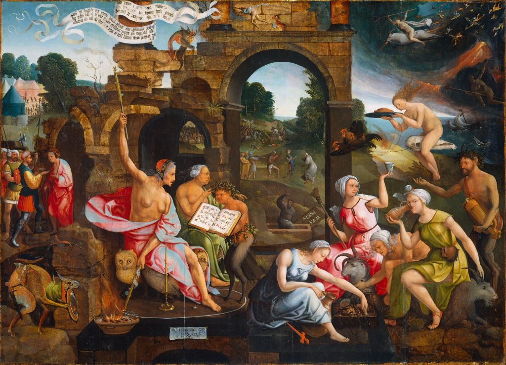 Saul and the Witch of Endor Jacob Cornelisz van Oostanen 1526