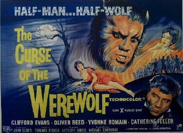 Film poster for The Curse of the Werewolf