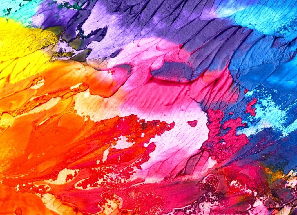 Poison Paint, abstract, art, background