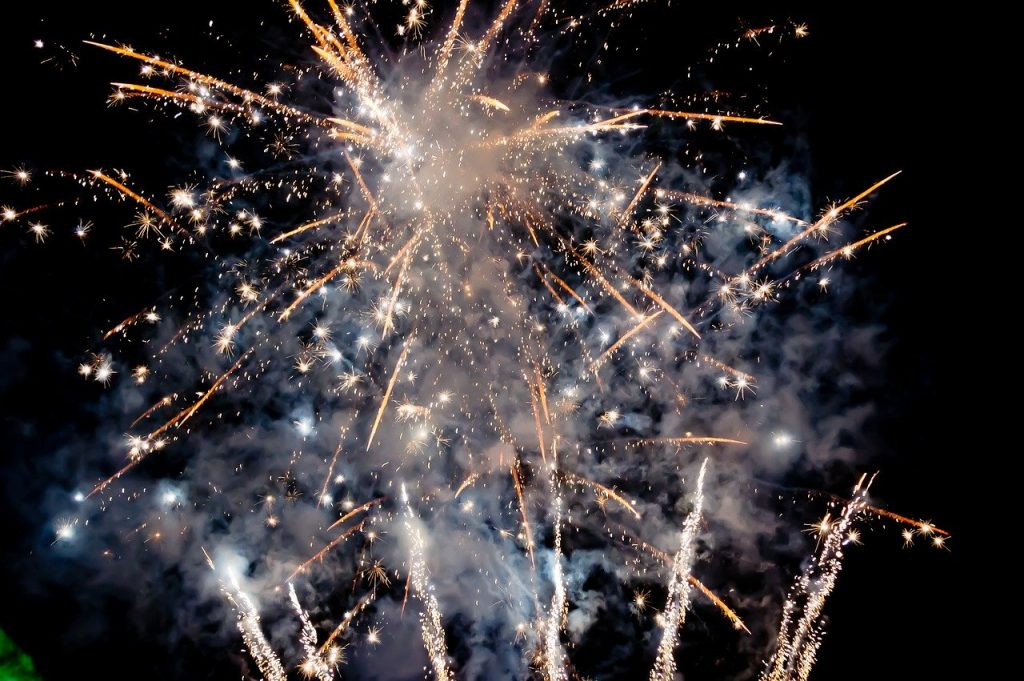 Firework, Desnan Candle, fireworks, night, sparklers