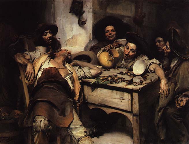 Os Bebados ou Festejando o S. Martinho (1907), Grog