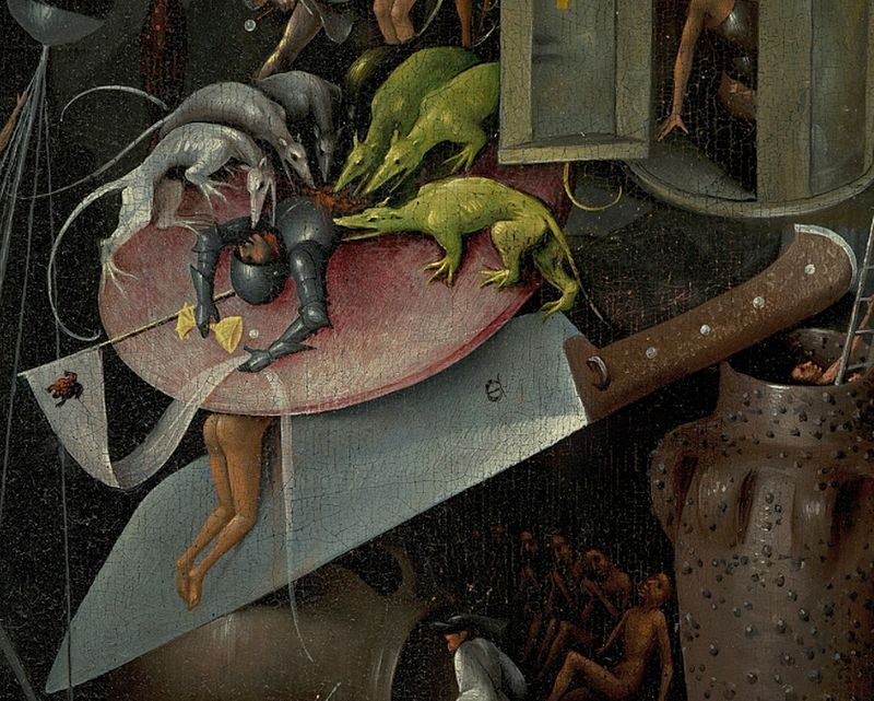 By Hieronymus Bosch, Public Domain, https://commons.wikimedia.org/w/index.php?curid=11018169, Fiendish Dire Rat