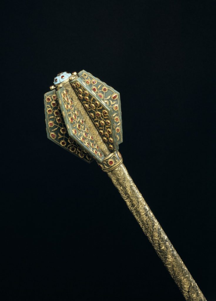 Ornate flail, mace head, By Unknown author - LSH 38635 (lm_t02261), Public Domain, https://commons.wikimedia.org/w/index.php?curid=36835812