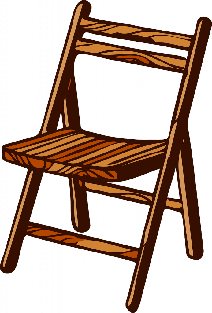 chair, wooden, folding