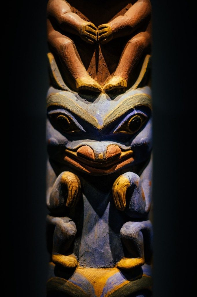 totem, traditional, pole